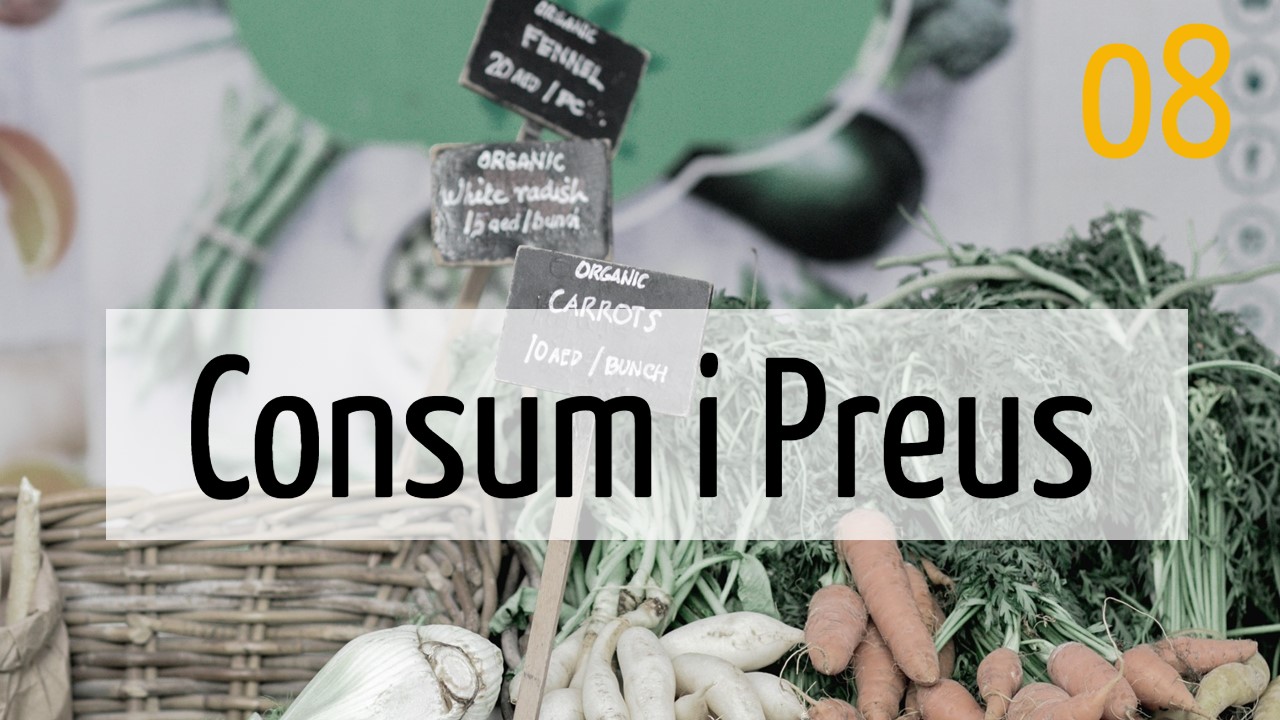 Consum i preus