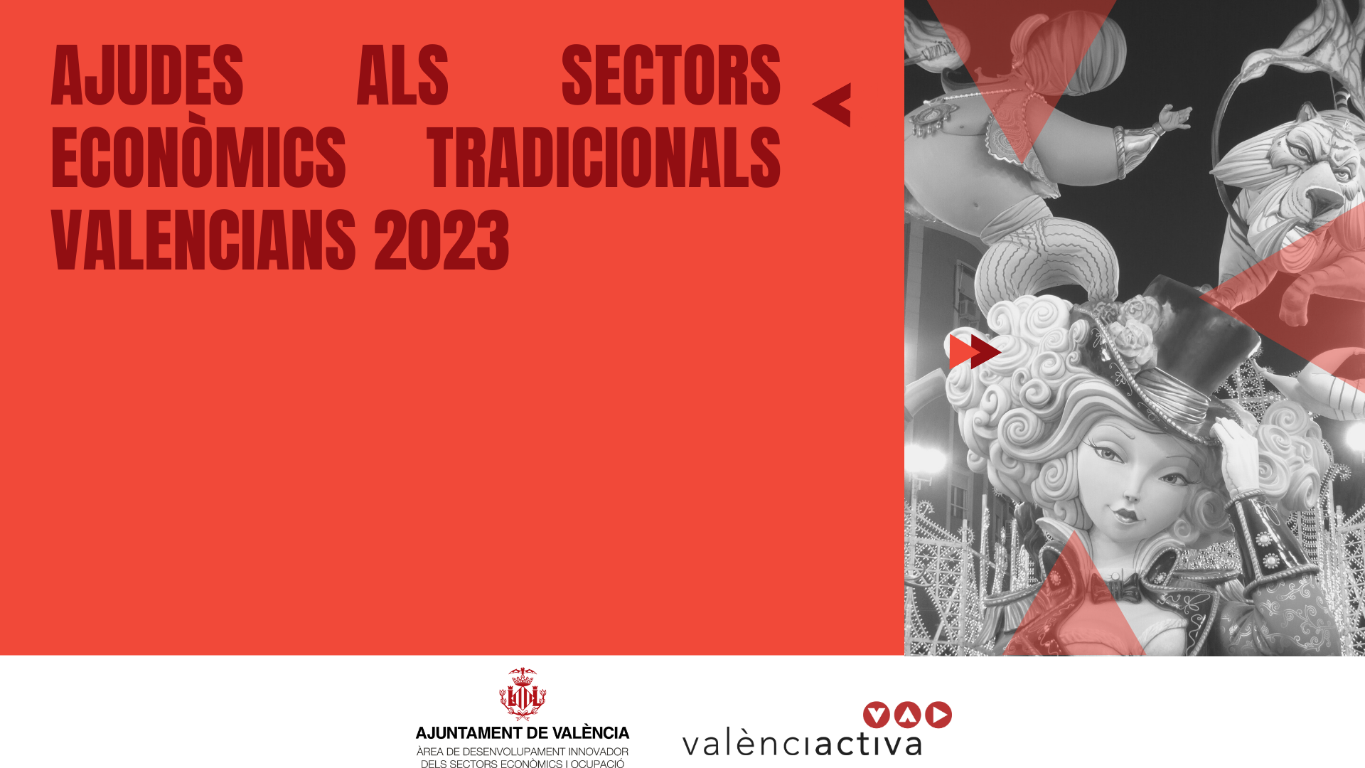 Subvencions municipals per als sectors econòmics tradicionals valencians 2023