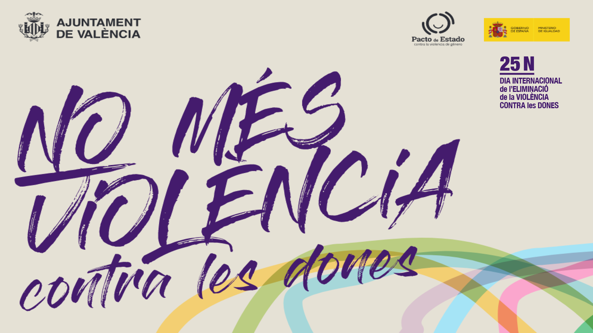 25 de novembre. Dia Internacional de l'eliminació de la violència contra les dones