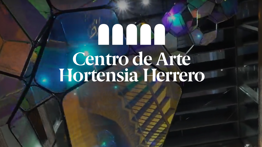 Portada del centre d'Art Hortensia Herrero.