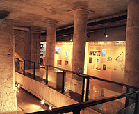 Muralla i Sala de la Galeria del Tossal