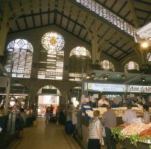 Vista Interior del Mercado Central