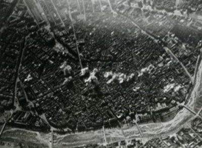 Vista aérea bombardeo de València